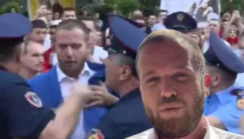 U rrethua nga protestues pas daljes nga Kuvendi, reagon deputeti Bido: S’kam frikë, por…kjo dhunë s’duhet pranuar