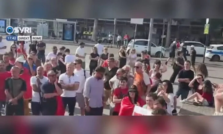 ‘U vjen era kokainë dhe krim’/ Diaspora në Romë sërish në protestë kundër Ramës e qeverisë