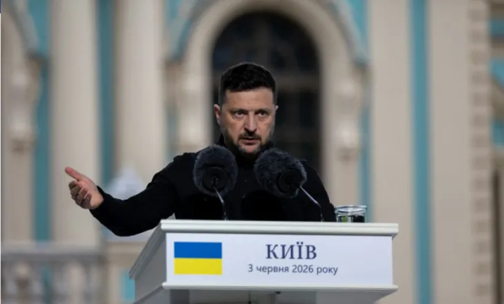 Udhëheqësit e Britanisë së Madhe, Gjermanisë dhe Francës mbështetën propozimin e Zelensky për dialog me Putinin