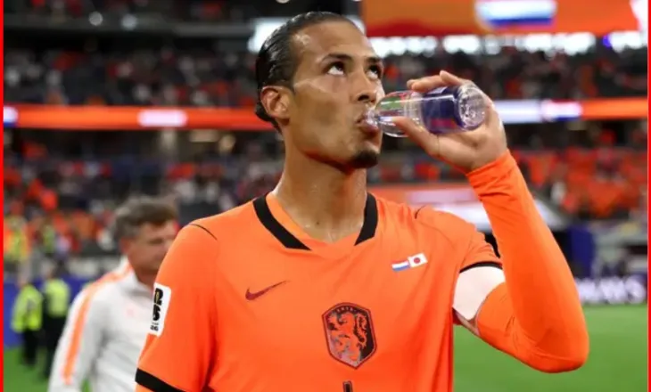 Van Dijk kritika rregullave të vendosura nga FIFA për hidratimin mes pjesëve