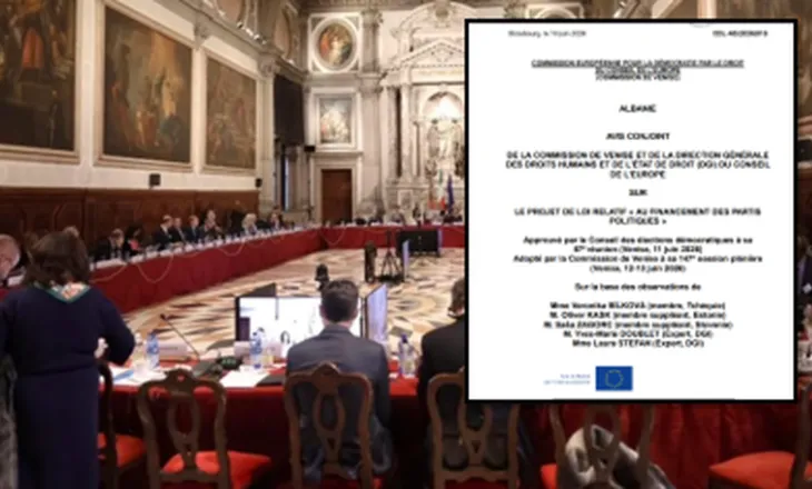 Venecia i jep “OK” projektligjit për financimin e partive, por me rezerva, liston sugjerimet