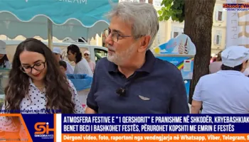VIDEO – Atmosfera e “1 Qershorit” e pranishme në Shkodër, përurohet edhe kopshti me emrin e festës