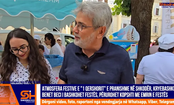 VIDEO – Atmosfera e “1 Qershorit” e pranishme në Shkodër, përurohet edhe kopshti me emrin e festës