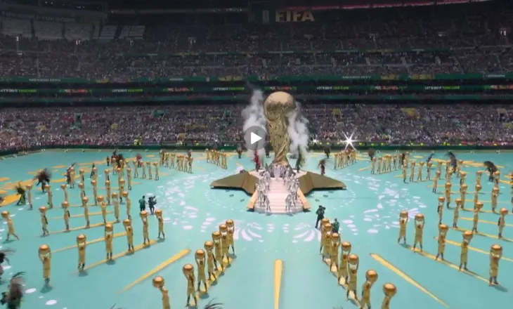 VIDEO! Botërori i futbollit ngre siparin, ndiqni ceremoninë e hapjes