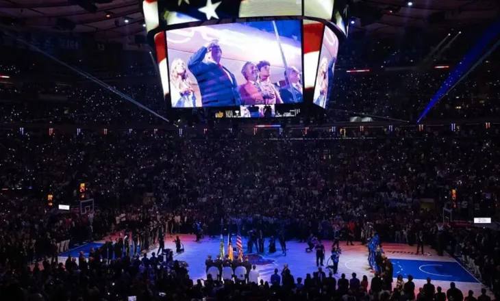 Video/ Incident i pakëndshëm për Donald Trump gjatë finales së NBA, Presidenti amerikan fishkëllehet nga tifozët: Ishin brohoritje