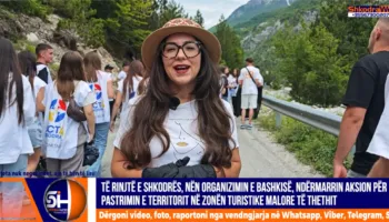 VIDEO – Pas Velipojës, të rinjtë e bashkisë Shkodër organizojnë aksion pastrimi edhe në zonën e Thethit…