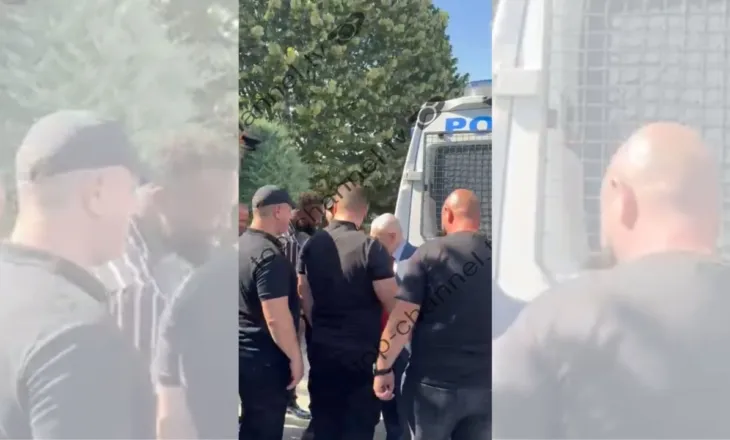 Video/ Shoku i qelisë shkon në varrimin e të atit të Metës, takohet me ish-presidentin pas drekës së mortit: Shihemi së shpejti vëlla