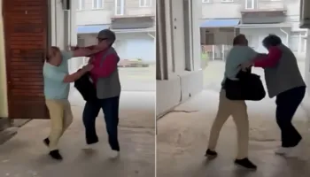 Video tronditëse në Odessa, pronari i restorantit rreh brutalisht 68-vjeçaren pasi i shkëputi energjinë elektrike