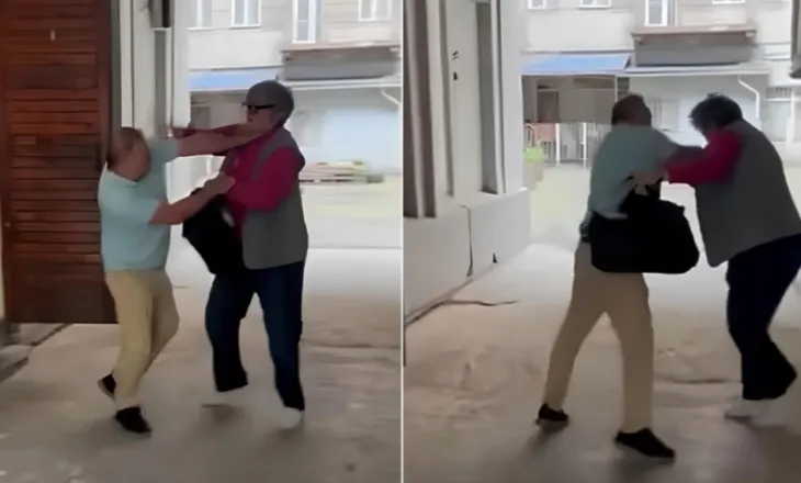 Video tronditëse në Odessa, pronari i restorantit rreh brutalisht 68-vjeçaren pasi i shkëputi energjinë elektrike