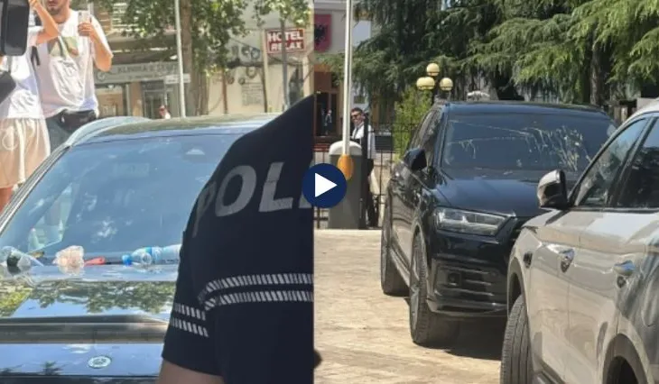 VIDEOLAJM / Protestuesit qëllojnë me vezë dhe plehra makinat e deputetëve, përplasen me Policinë