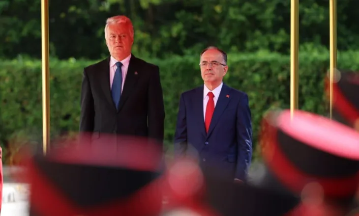 “Vijojmë me vendosmëri reformat në rrugën drejt BE”, presidenti Begaj pret në Tiranë homologun lituanez, Gitanas Nausėda