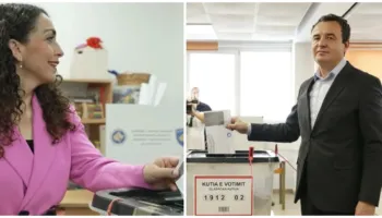 Votojnë Albin Kurti dhe Vjosa Osmani, ftojnë qytetarët të dalin masivisht në zgjedhje