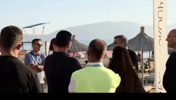 Zaptimi i plazheve publike/ Gjobiten 2 subjekte në Vlorë, Gonxhja: Zero tolerancë, monitorim në të gjithë territorin