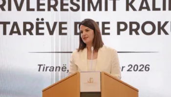 Zv.Kryeministrja Koçiu: Reforma në drejtësi dhe Vettingu kanë qenë gur themeli në rrugën europiane të Shqipërisë