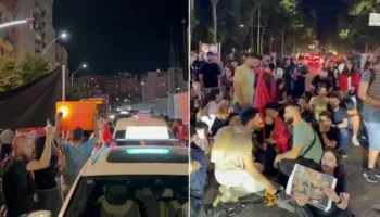 ‘Zvërneci’/ Pas protestës para Kryeministrisë, një grup qytetarësh mblidhen para selisë së Partisë Socialiste