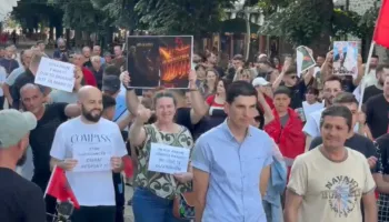 Zvërneci, qytetarët e Shkodrës, Korçës dhe Pogradecit në protestë kundër projektit