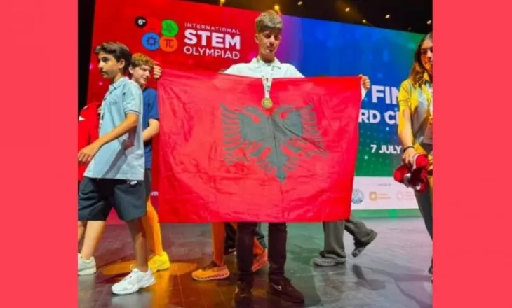 15-vjeçari fitoi medaljen e arit në matematikë, Berisha: Loris Qosja i zbardhi faqen, vetes, familjes dhe kombit!