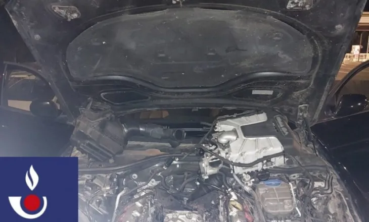 17 kg kokainë në motorin e makinës së prishur/ Arrestohet shqiptari, po e transportonte mjetin me karrotrec