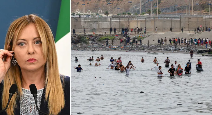 49 mijë maroken në Ceuta, Italia pezullon Marrëveshjen e Shengenit me Spanjën