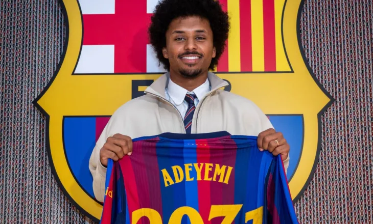 Adeyemi prezantohet te Barça: Ai më bindi për të ardhur këtu, jam në klubin më të madh në botë