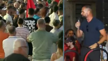 “Aeroporti i Kukësit është vjedhur”/ I riu në protestë: 1 km rrugë është premtuar në zonën time, nuk është bërë kurrë