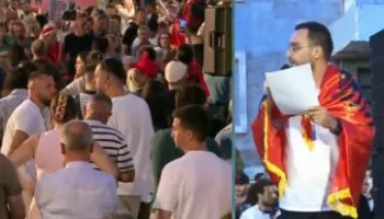 “Aferat e tyre janë bërë gazi i botës”/ Protestuesi “gozhdon” mazhorancën: Populli u zgjua dhe nuk gënjehet më