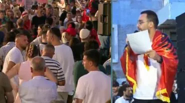 “Aferat e tyre janë bërë gazi i botës”/ Protestuesi “gozhdon” mazhorancën: Populli u zgjua dhe nuk gënjehet më