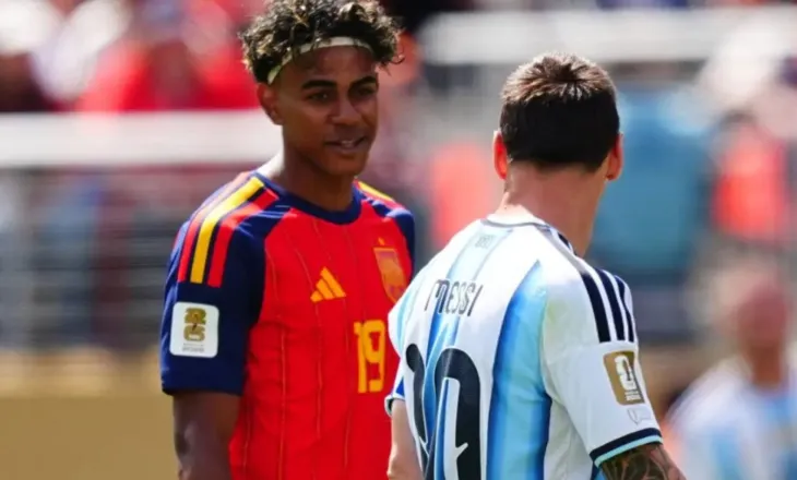 “Ajo që më tha Messi, vlen sa medalja e artë”, Lamine Yamal tregon bisedën me yllin argjentinas në fund të finales (video)