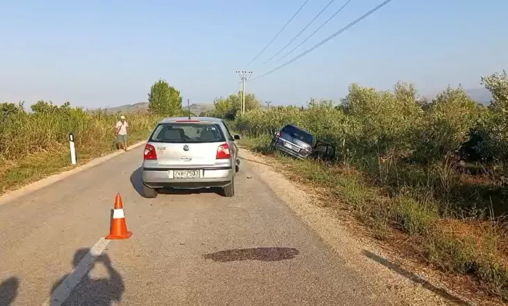 Aksident i rëndë në Fier – Shegan, dy mjete përplasen gjatë parakalimit të gabuar, tre të plagosur