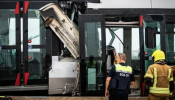 Aksident i rëndë në Roterdam, përplasen dy tramvaje, të paktën 15 të plagosur