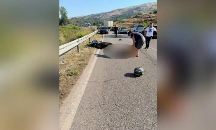 Aksident në aksin Gjirokastër-Tepelenë, drejtuesi i motoçikletës humb njërën këmbë