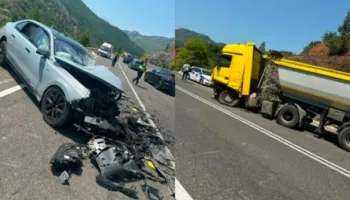 Aksident në aksin Milot-Rrëshen, katër të plagosur