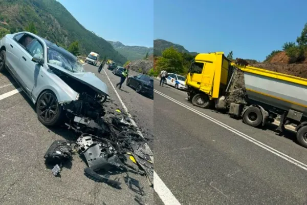 Aksident në aksin Milot-Rrëshen, katër të plagosur