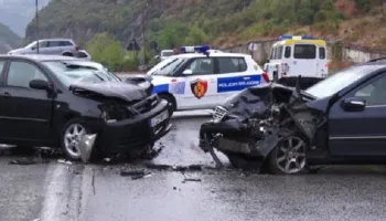 Aksidentet rrugore rriten ndjeshëm në gjysmën e parë të vitit, kryeson Tirana