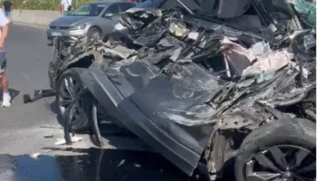 Aksidenti te rrethrrotullimi i TEG-ut, betonierja u përplas me disa makina para se të binte nga lartësia
