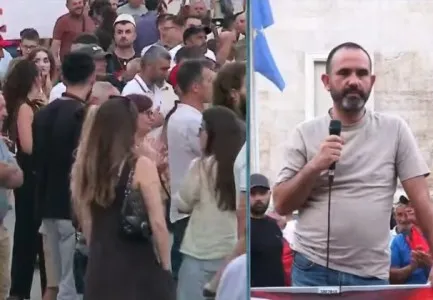 Aktivisti në protestë: “Luftën” e kemi me qeverinë që po ushtron gjenocid mbi shqiptarët!