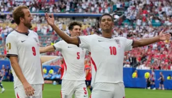 Anglia në gjysmëfinale, 12 nga 13 golat e shënuar mbajnë firmën e Kane dhe Bellingham
