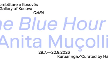 Anita Muçolli hap ekspozitën e parë personale në Galerinë Kombëtare të Kosovës “The Blue Hour”