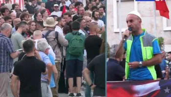 Arben Kola nga protesta: Policia futi individë të lidhur me bandat, të thernin Gent Prognin!