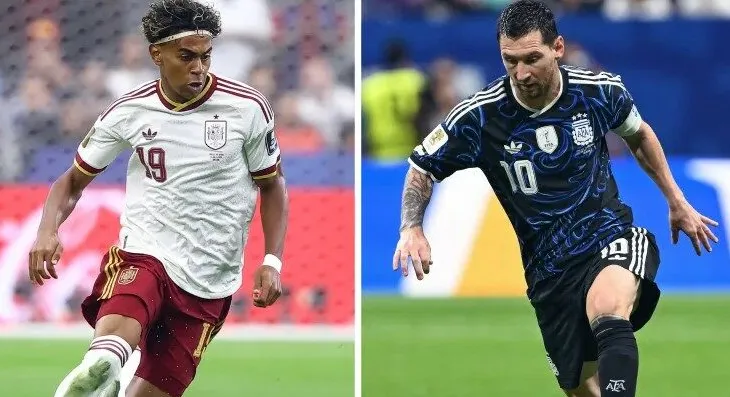 Argjentina luan finalen e shtatë të historisë, Spanja ka 1 finale të fituar në vitin 2010