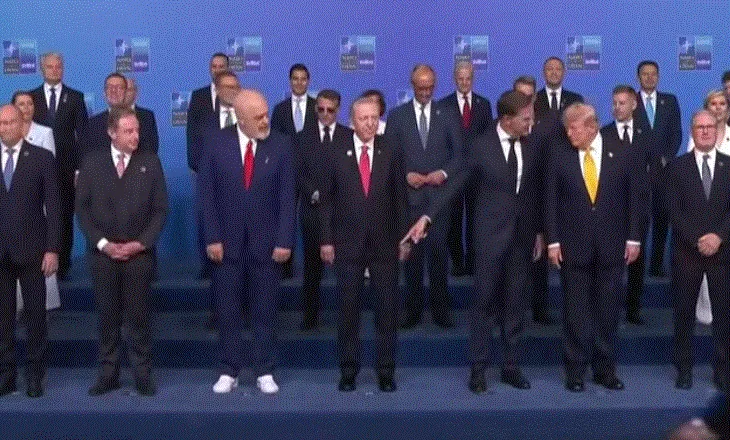 Atletet e bardha të Ramës tërheqin vëmendjen e Rutte, Trump asnjë reagim