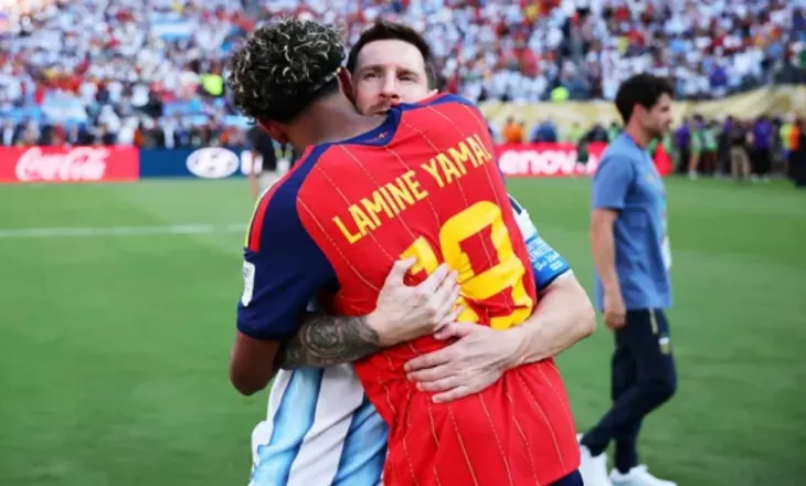 “Ato fjalë vlejnë më shumë se medalja që mbaj në qafë”/ Yamal tregon çfarë i tha Messi pas finales së Kupës së Botës