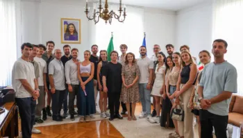 Baleti Kombëtar i Kosovës pritet në Ambasadën e Kosovës në Itali, theksohet rëndësia e diplomacisë kulturore