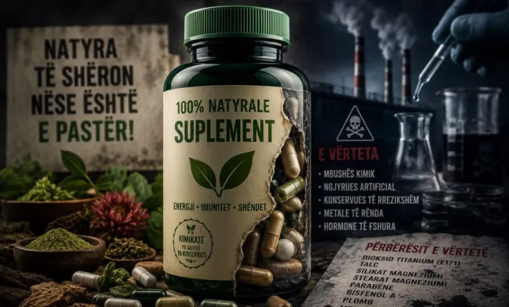 ÇFARË KA VËRTET BRENDA PRODUKTIT? Rreziku që mund të fshihet pas etiketës “100% natyral”