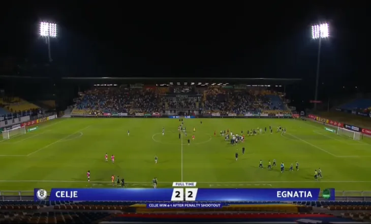 Champions/ Egnatia eleminohet me penallti, tani e pret Shamrok Rovers në…Europa League