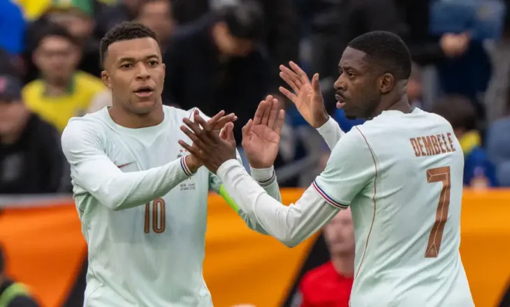 Dembele: Mbappe është një lider, krenar për gjysmëfinalen e tretë radhazi në botërorë