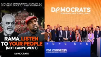 Demokratët europianë: Rama shpenzon 4 mln € për Kanye West! Llogaridhënie para projekteve të kota