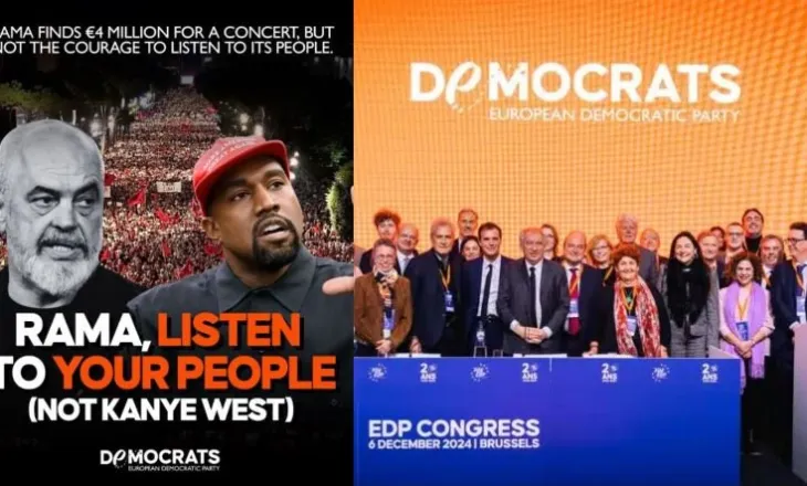 Demokratët europianë: Rama shpenzon 4 mln € për Kanye West! Llogaridhënie para projekteve të kota