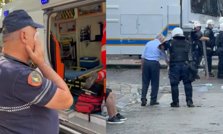Dhuna në protestë, policia shoqëron 23 qytetarë
