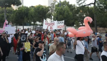 Dhuna në protestën para Parlamentit/ Nesër masa e sigurisë për dy protestuesit
